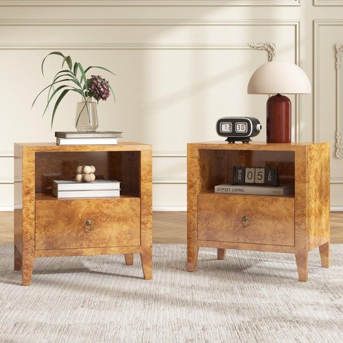 Nightstand set mid - nightstand, 2