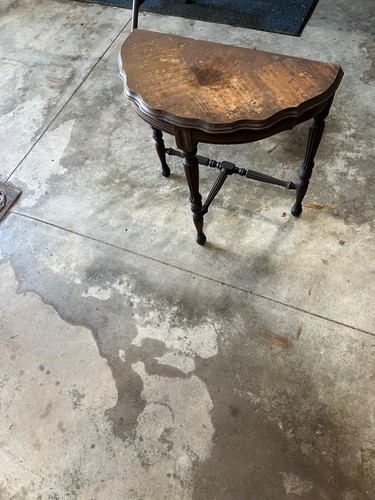 Antique wooden half moon - antique, half-moon